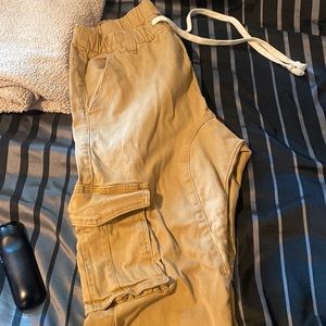 Mens cargo jogger pants